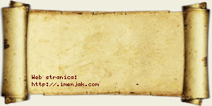 Emilija Pejović vizit kartica